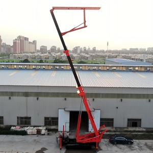 Multi Height Adjustable Crawler Base Aerial <b>Tile</b> Production Equipment for Metal Building Contractor - Product Image 2