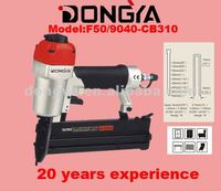 DONGYA F50/9040 Agrafeuse et cloueuse pneumatique pour matériaux en bois Capacité d'agrafe 10-50mm
