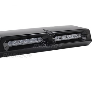Accessoires pour Jeep Wrangler : Ensemble de feux antibrouillard arrière, Feu de freinage et de croisière, Phare de recherche, Feu de plafond à quatre faisceaux, Kit carrosserie Chin - Product Image 4