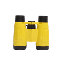 Jumelles d'extérieur pour enfants 6x30, télescope portable en plastique pour le camping et la randonnée, cadeau pour l'exploration de la nature des enfants