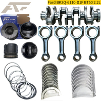 AKF Car Engine BK2Q-6110-D1F BT50 Auto Engine Systems Crankshaft Connecting Rod Piston & Rings Bearings Set for Ford Ranger 2.2L