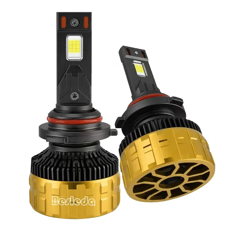 Alta potencia 200W H1 H3 H4 H7 H8 H9 H11 880 881 9003 9004 9005 9006 9007 faro automático LED faro delantero led