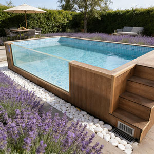 Petite piscine extérieure, piscine portable, prix des piscines, piscine sur le toit, toboggan aquatique, piscine - Product Image 1