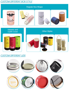 Xi lanh Kraft các tông giấy ống thực phẩm cấp xi lanh giấy ống thực phẩm cấp Vòng xi lanh tùy chỉnh kích thước thực phẩm lớp đen cardb - Product Image 6