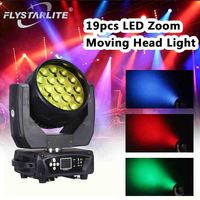 19x30W 4 en 1 2017 NOUVEAU ZOOM LED Moving Head Wash