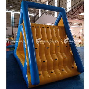 Bền nước đồ chơi Thiết bị hồ nước Inflatable nổi leo tường trượt Aqua công viên Inflatable nổi hồ trượt - Product Image 4