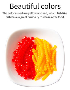 Bola de flotabilidad dulce, aparejos de pesca de carpa Artificial, <span class=keywords><strong>Comida</strong></span> para peces, cuentas de sabor de pesca de carpa, cebo de gelatina de pesca, cebo de cuentas suaves - Product Image 4