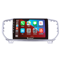 Pour KIA KX5 Sportage R 2016-2018 argent 9 pouces unité principale Double 2 Din octa-core Quad voiture stéréo Navigation GPS android autoradio