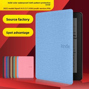 Funda de Cuero para Kindle Totalmente Nueva 2022/2024 con Función de Activación/Suspensión Automática, Funda para Lector Electrónico de 6 Pulgadas, Compatible con Tablets Kindle de 11.ª/12.ª Generación - Product Image 1