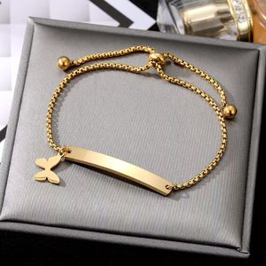 इतालवी आकर्षण ठीक बेडेड चेन लिंक फैशन रैप 18k सोने की दोस्ती 316l स्टेनलेस स्टील जोड़े ब्रैसलेट लंबी दूरी - Product Image 4