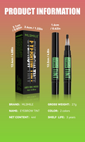 Teinture pour sourcils liquide longue durée résistante à la transpiration, marque privée, gel teinté pour sourcils de haute qualité, imperméable, crayon à sourcils végétalien personnalisé