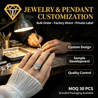 Bague en argent 925 avec diamant Moissanite personnalisée pour les 16 ans. L'usine de bijoux fournit des photos et des échantillons