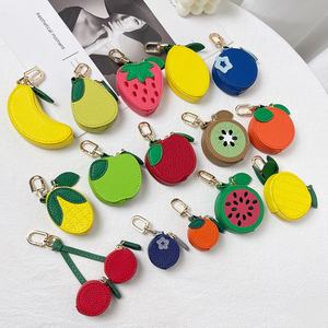 Borsellino Portamonete Mini a Forma di Frutta, Simpatico Portaoggetti Piccolo da Appendere per <span class=keywords><strong>Borse</strong></span> - Offerta Imperdibile - Product Image 1