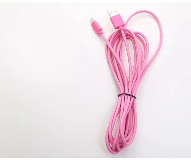 colorful 10ft 3m charger cable for phone android usb type c super-fast cable