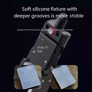 Nuovo manipolatore Mini morsetto allargare grande apertura banda rilevamento MINIA/B morsetto pneumatico in alluminio con morsetto ad arco - Product Image 2