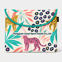 Housse d'ordinateur rembourrée personnalisable avec logo, en polyester, légère, pour ordinateur portable, sac de protection pour cadeaux d'entreprise, fabrication en usine
