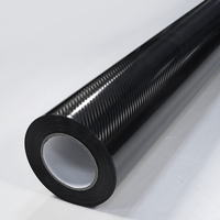 Film Vinyle Carbone Ultra Fin 95mic Auto-Adhésif Résistant aux Rayures Durabilité Extérieure 3 Ans pour Ordinateur Portable Coque de Téléphone DIY