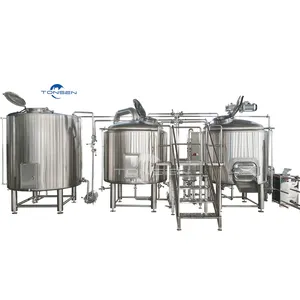 Turnkey Beer Brewing Equipment Micro Brewery Equipment For Beer Plant Cip Cleaning System