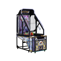 Machine de jeu d'arcade de basket-ball à monnayeur pour enfants, usage intérieur, divertissement sportif, personnalisable, appareil de jeu 1 joueur