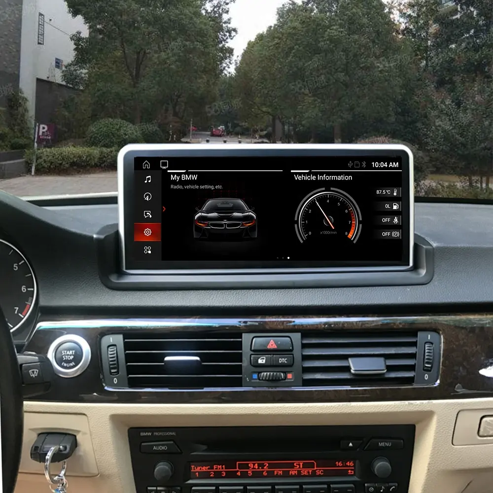 מולטימדיה מערכת gps מגע מסך רדיו נגן מתאים עבור BMW e90 e91 e92 e93 אנדרואיד 10 רכב וידאו