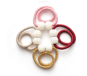 <span class=keywords><strong>Rideau</strong></span> télescopique extensible avec perles, 2 pièces, bon marché, traitement <span class=keywords><strong>de</strong></span> fenêtre, <span class=keywords><strong>rideau</strong></span> magnétique - Product Image 2