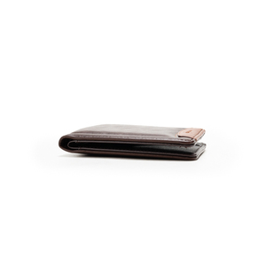 Brown RFID Leather <b>Card</b> <b>Holder</b> <b>Wallet</b> 8 Slot <b>Card</b> Organizer Slim ID Case <b>for</b> Promotional Gift - Product Image 4