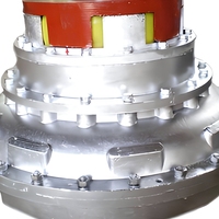 Accouplement flexible en aluminium avec diamètre de trou de 50 mm et garantie de 3 ans pour machines minières et ateliers d'impression, marque OEM