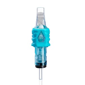 Aiguilles de cartouche de tatouage jetables stérilisées en acier inoxydable 316 avec membrane pour machine PMU de maquillage permanent des sourcils et tatouage corporel - Product Image 2