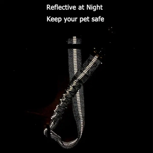 SinSky-Cinturones <span class=keywords><strong>de</strong></span> seguridad con logotipo personalizado, correas elásticas, reflectantes, amortizados, para mascotas, perros y coches, correa <span class=keywords><strong>de</strong></span> seguridad retráctil duradera para perros - Product Image 6