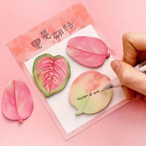 Notas Adhesivas con Diseño de Hojas Vibrantes y Realistas, Imprescindibles para la Temporada de Regreso a Clases - Product Image 5