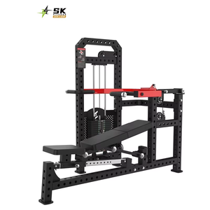 Macchina per esercizi con gambe <span class=keywords><strong>2</strong></span>-in-1 con macchina per esercizi da palestra per palestra con doppio perno in acciaio con sede a forma di perno - Product Image 2