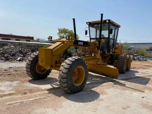 Niveleuse Caterpillar CAT 140K 160H d'occasion fabriquée au Japon avec chargeur frontal et entraînement par dérapage à Shanghai - Product Image 2
