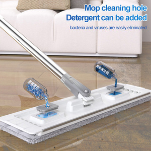 Tidytech ไม้ม็อบถูพื้นสำหรับทำความสะอาดบ้านแบบไม่ต้องใช้มือถูพื้นผ้าไมโครไฟเบอร์ไม้ถูพื้นสำหรับทำความสะอาดหน้าต่าง - Product Image 3