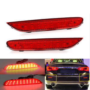 Luces LED para Parachoques Trasero para Nissan Patrol X-Trail Infiniti 2014 12V Rojo Negro Blanco OE 26560 JJ90A Número de Pieza LY054 - Product Image 1