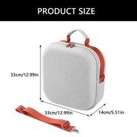 Casing EVA kuat untuk Studio 9 Speaker, tas penyimpanan bepergian Eva keras dengan tali bahu