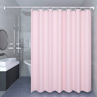Rideau de Douche Imprimé en PEVA Léger, Imperméable et Lavable, Multicolore, 180x180cm, Vente en Gros Personnalisée