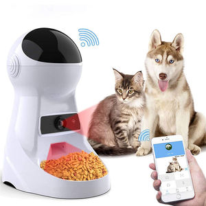 Distributeur automatique de nourriture pour animaux de compagnie avec vidéo en temps réel, charge et alimentation par batterie, contrôle par application pour chiens et chats - Product Image 6
