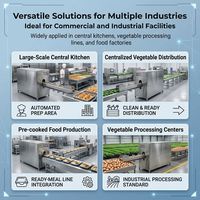 Commerciële uienbereidingsmachine voor verse producten