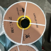 Tuyau d'arrosage flexible en PVC de 2 à 8 pouces, tuyau plat pour l'irrigation agricole et l'agriculture