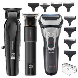 Tondeuse à <span class=keywords><strong>Cheveux</strong></span> Professionnelle pour Hommes Sans Fil, Affichage LCD, <span class=keywords><strong>Coupe</strong></span> <span class=keywords><strong>de</strong></span> <span class=keywords><strong>Cheveux</strong></span> <span class=keywords><strong>de</strong></span> Barbier, Rechargeable USB-C, Kit Tondeuse Électrique - Product Image 1
