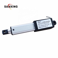 Moteur DC IP54, actionneur linéaire super mini, design compact, actionneur de petite taille, actionneur linéaire micro haute vitesse