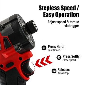 Tournevis sans fil <span class=keywords><strong>Milwaukee</strong></span> <span class=keywords><strong>M18</strong></span> 1/2 Brushless, outil de réparation domestique et automobile, tournevis électrique portatif sans fil, best-seller - Product Image 3