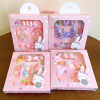 Lot de 10 pinces à cheveux rondes en forme de perles, motif dessin animé, pour enfants, idéal pour les petites filles, bijoux de princesse, vente en gros personnalisée