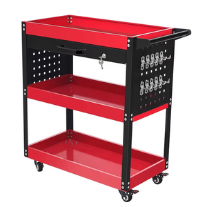 Nhà Máy Nhiệm Vụ Nặng Nề Ngăn Kéo Nhà Để Xe Lưu Trữ Thép Công Cụ Tủ Với Cơ Khí Xe Đẩy Trên Bánh Xe - Product Image 2