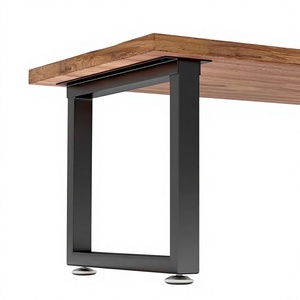 <span class=keywords><strong>Gambe</strong></span> per Tavolo in <span class=keywords><strong>Ferro</strong></span> <span class=keywords><strong>Battuto</strong></span> a Forma di U, Stile Minimalista Moderno, per Tavoli da Pranzo e Banconi Bar, con Piedini Personalizzabili - Product Image 1