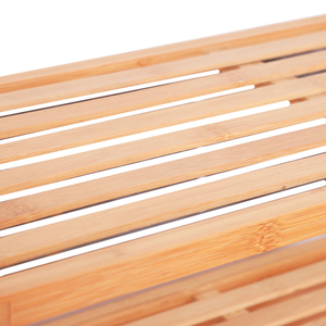 <span class=keywords><strong>Banc</strong></span> en <span class=keywords><strong>bois</strong></span> de bambou imperméable à 2 niveaux, tabouret, étagère de rangement <span class=keywords><strong>pour</strong></span> la <span class=keywords><strong>douche</strong></span> et la salle de bain - Product Image 5