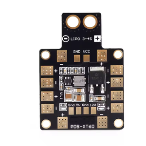 Matek Systems PDB XT60 con BEC y Cobre de 12V 2oz para Distribución de Energía en Helicópteros RC, Quadcopters, Multicópteros y Drones - Product Image 3