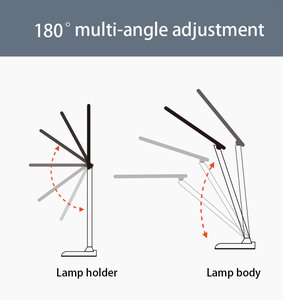 Nordic Faltbare Moderne Dimmen Schlafzimmer Nachttisch Arbeits licht Minimalist isches Arbeits zimmer USB Lese lampe - Product Image 2