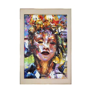 Pittura A olio di Dafen Pittura A Olio Astratta Opere D'arte Della Tela di Canapa Astratta di Arte Della Parete Della Vernice Pittura Living Room Della Decorazione Della Casa Murale - Product Image 1