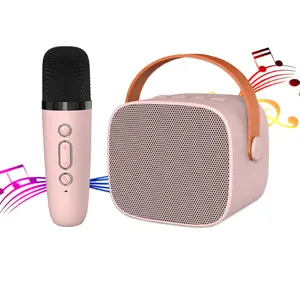 Leuke Muziek Speaker En Mic Familie Ktv Outdoor Tuintelefoon Kleine Draagbare Speaker Kits